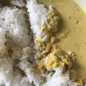 旨みタップリ！！　エビのクリームカレー♥